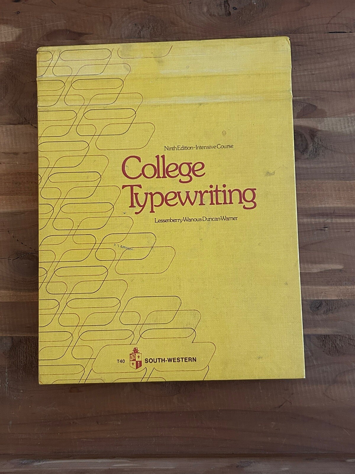 Type Writing Textbook College Typewriting Textbook South Western Intensive Course Ninth ...