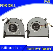 0MPHWF MPHWF 861FC 0861FC FOR DELL Vostro 15 7590 CPU GPU Cooling FAN