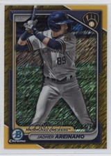 2024 Bowman Chrome Prospects Gold Shimmer Refractor 44/50 Jadher Areinamo 1ej4