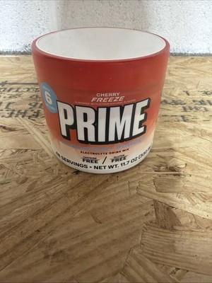 PRIME Hydration+ Powder - Cherry Freeze 48 Servings - NEW SEALED-Expire 2/28
