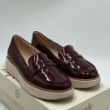 LifeStride Chelsea J5813S1600 Loafers Women 7 Wine Patent Leather Shoes Ebay2407