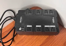 CyberPower SE450G 450VA Battery Backup UPS Surge Protector 260W No Battery