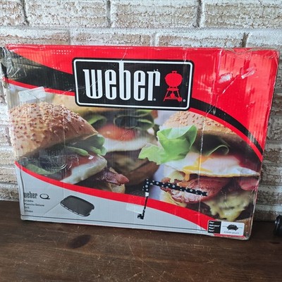 Weber 3400248 Q 2800N+ Gas Grill Griddle Cast Iron with Porcelain Enamel Coating