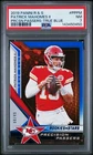 2019 PANINI ROOKIES & STARS PRECISION PASSERS BLUE PATRICK MAHOMES II 8/49 PSA 7