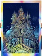 Phish Foil Poster Sphere Las Vegas 4/30 5/1 5/2 26 Rift David Welker NV