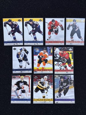 10 Card Lot - 2006-07 UD Young Guns - Ramo, Thompson, Polak, Harrold & More