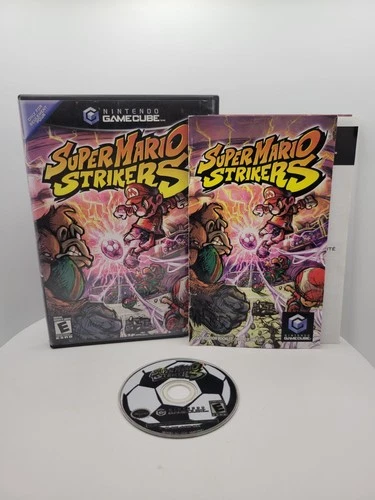 Super Mario Strikers Nintendo GameCube Authentic Tested CIB