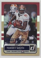 2015 Panini Donruss Press Proof Blue 94/99 Torrey Smith #65 4ns
