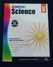 Spectrum Science - 5th Grade- Workbook - NEW