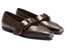 Onitsuka Tiger Women's TIGER BALLERINA STUDS 1182A682 200 BROWN STORM PURE GOLD