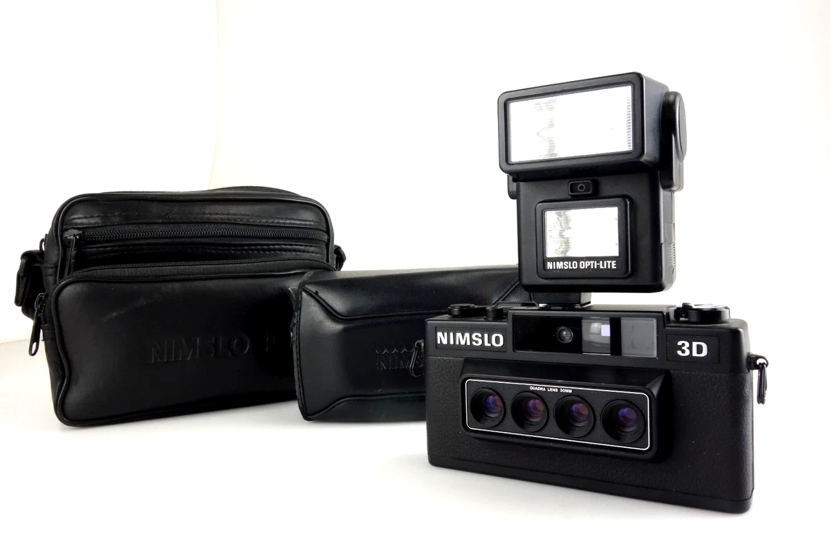 フィルムカメラ 新品未使用 NIMSLO 3D カメラ 3点セット Lomopedia: Nimslo 3D · Lomography