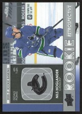 2021-22 Upper Deck Series 1 Nils Hoglander RR-9 Rookie Retrospective