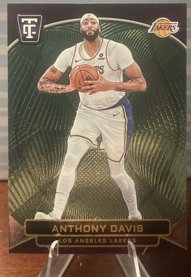 Anthony Davis Panini Totally Certified Green Mirror Parallel /99 Lakers Mavs