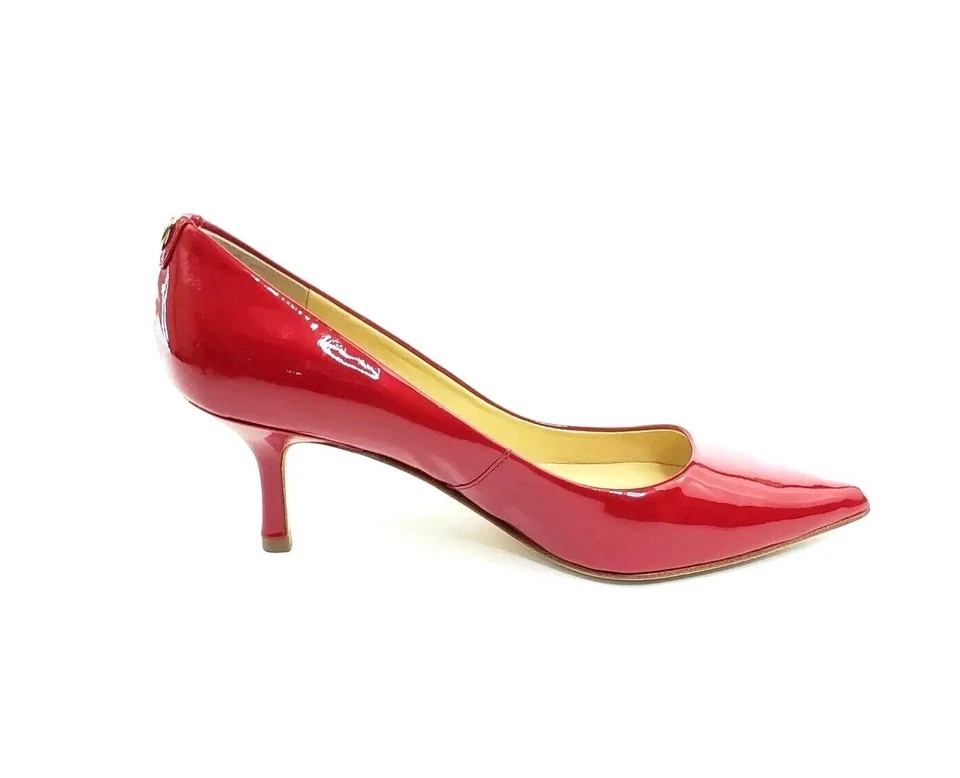 Zapatos de salón Ivanka Trump Indico punta punta tacón charol rojo para mujer EE. UU. 8,5 W Foto 2 de 4