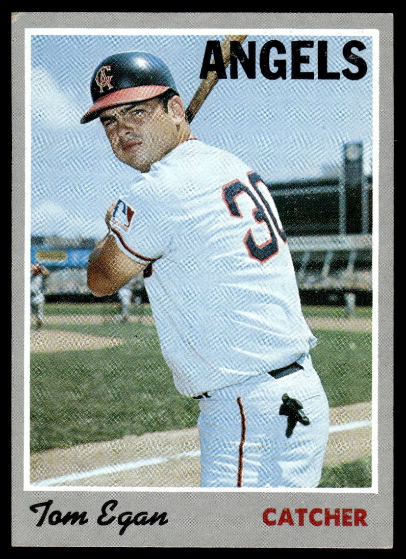 1970 Topps Tom Egan #4 California Angels