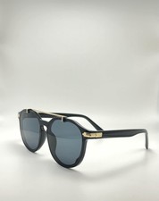 Vintage-Inspired Round Metal Sunglasses: UV400 Protection for Men  Women - Pre