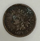 1867 Indian Cent Very Good Details Better Date Corroded