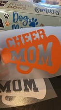 Cheer Mom Decal Vinyl Sticker   