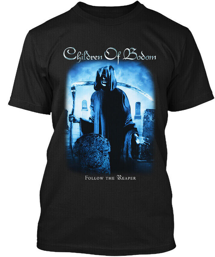 New Children of Bodom Band FOLLOW THE REAPER Cotton Black S-5XL T Shirt BT64