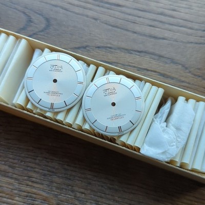 Telda FHF 72 Lot of 22 NOS Watch Dials, Unreleased Teldaflex Range 1960s (CR11)