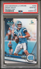 2023 Bowman University Chrome Sapphire Football Cards Checklist and Odds 15