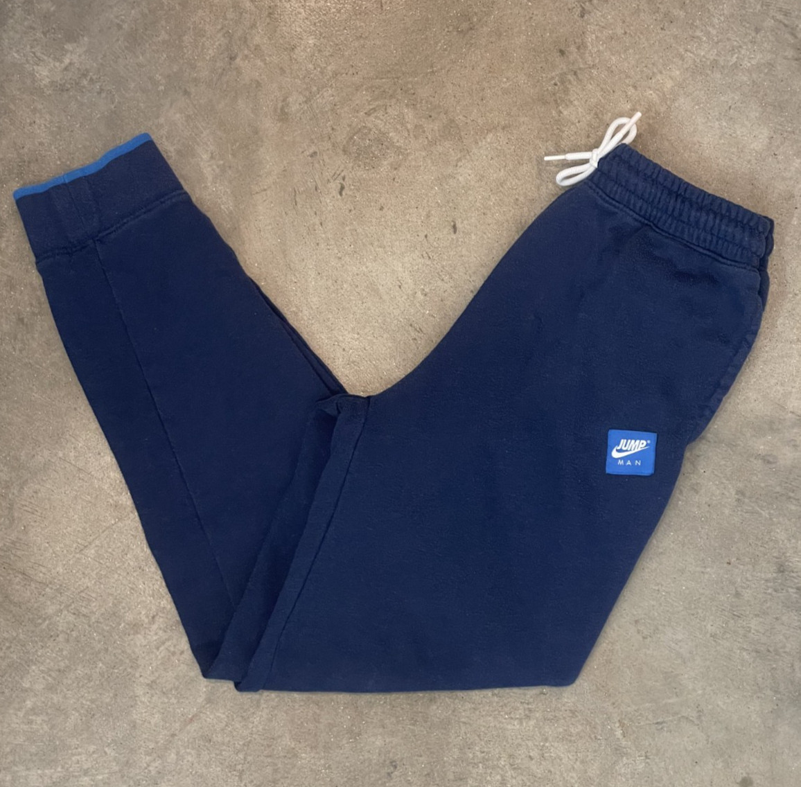 Air Jordan Jumpman Joggers Youth XL Blue Fleece Nike Athletic Casual