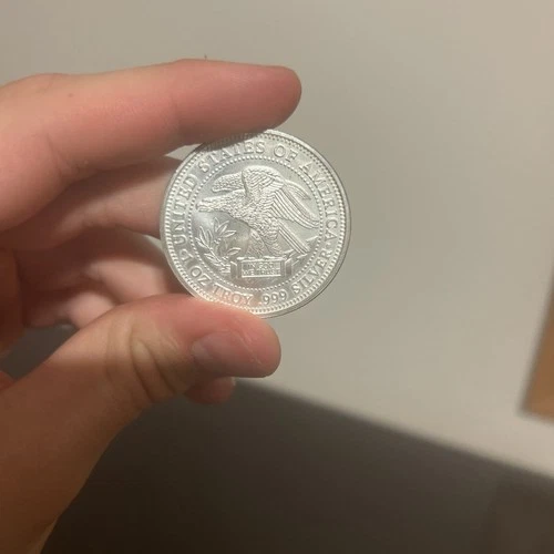 Golden State Mint .999 Silver 1 Oz Silver Round "Double Eagle" IN GOD WE TRUST