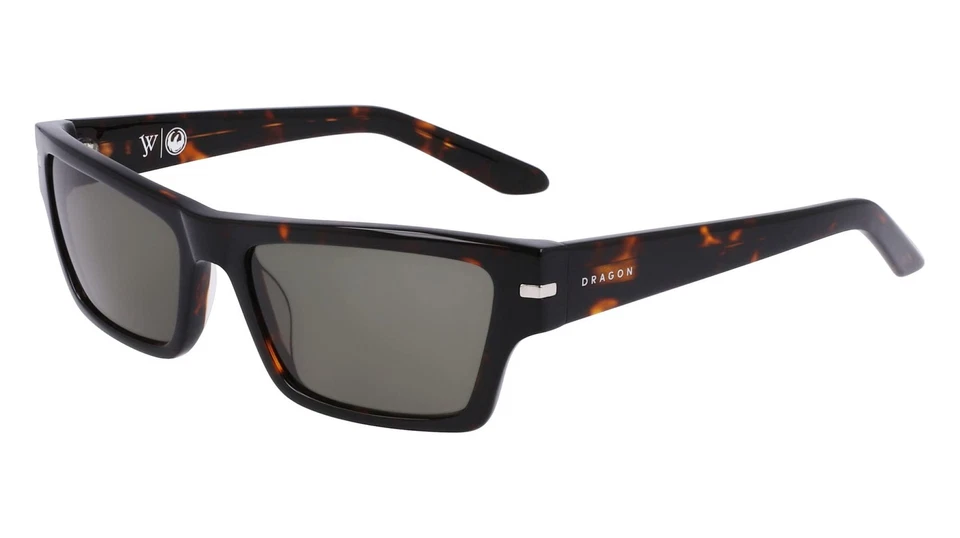 Dragon Unisex Josiah Sunglasses - Shiny Tortoise Frame | LL G15 Lens - Image 2 of 4