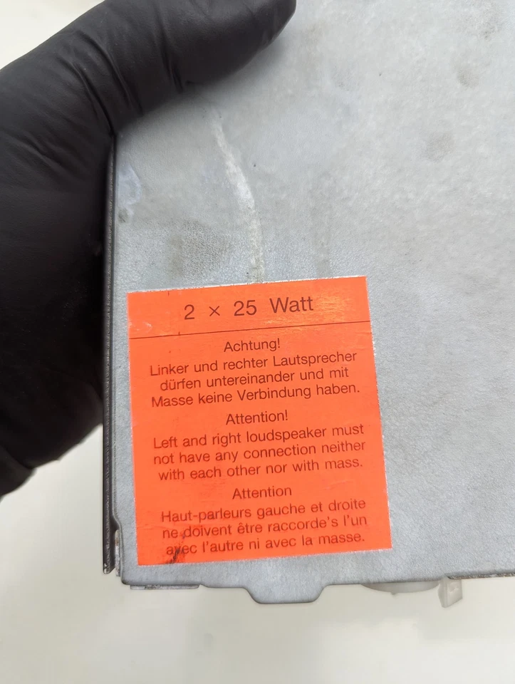 91-93 梅赛德斯 R129 500SL 300SL 收音机调谐器 放大器 0018209289 — 第 3/4 张图片