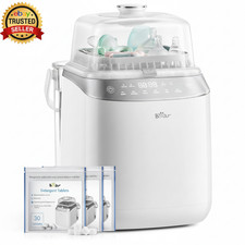 Baby Bottle Washer Sterilizer Dryer All-in-One Machine Pump Parts Cleaner Tablet