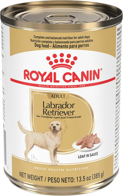 Royal Canin Labrador Retriever Loaf in Sauce Canned Dog Food, 13.5 Oz Can