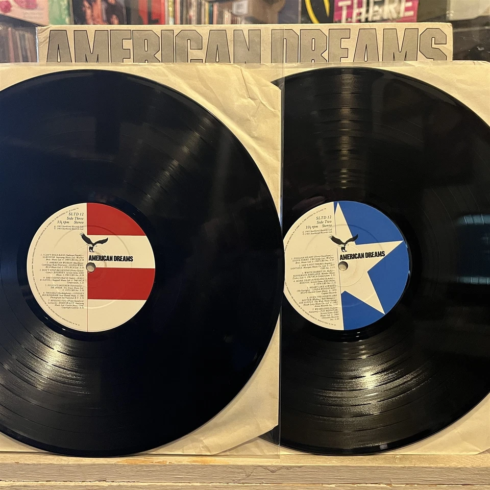 [ROCK/POP]~EXC 2 DOUBLE LP~VARIOUS ARTISTS~American Dreams~[1985~STARBLEND]~UK~ - Image 4 of 4