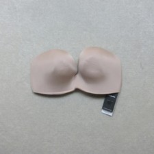 Wonderbra Ultimate Strapless Push Up Bra Size 34DD Skin Tone Wireless