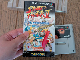 Street Fighter II 2 Super Famicom SFC CIB Boxed w/Manual Tested Capcom Japan