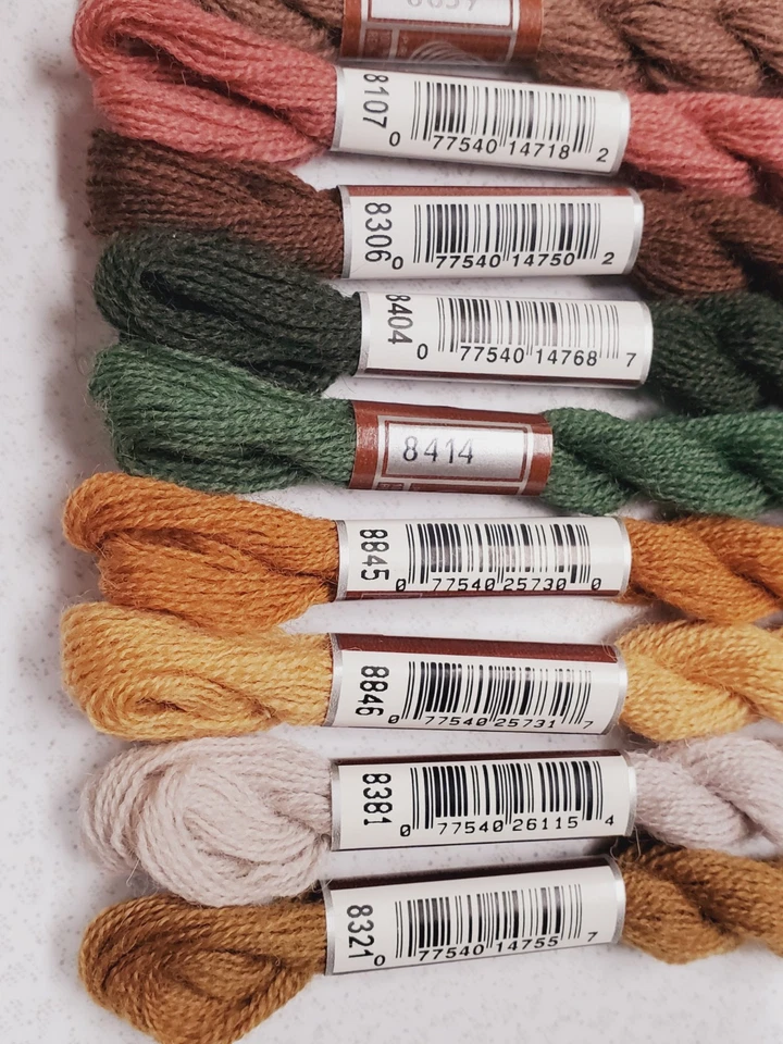 Lot of 14 DMC MEDICIS Tapestry Wool 14 Colors A - Image 3 of 4