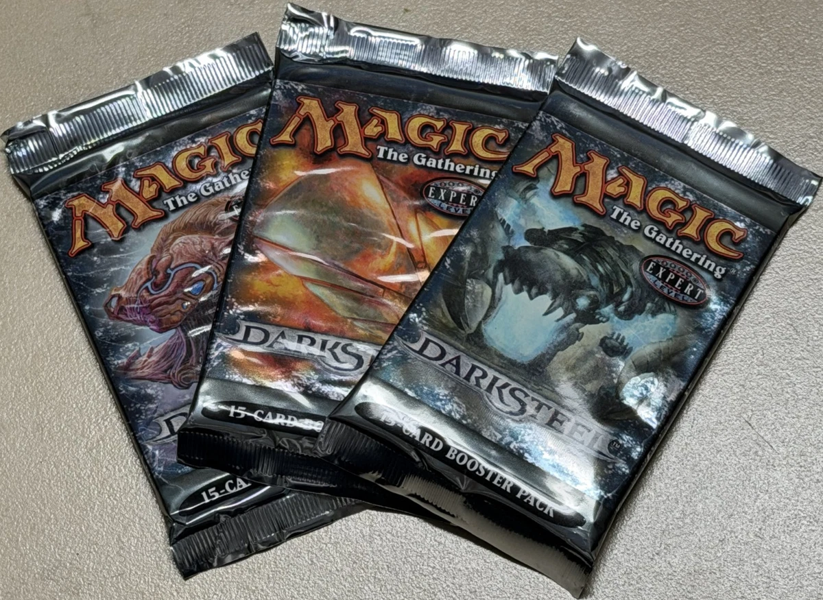 Magic: The Gathering Darksteel Sealed Collectible Card Game Packs