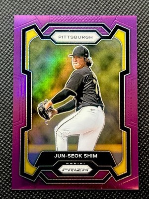 Jun-Seok Shim 2024 Prizm Purple Prizm #27/99 - Pirates