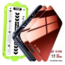  2-Pack for iPhone 17 Pro Max Sunset Color Privacy Screen Protector -