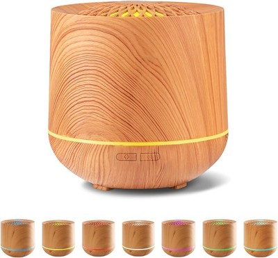 Diffuser, 300ml Ultraschall Aroma Diffuser für ätherische Öle, Cool Mist Öl