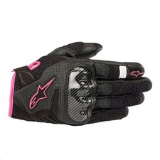 Alpinestars Stella SMX-1 Air V2 Gloves - Black/Fuchsia - X-Large XL
