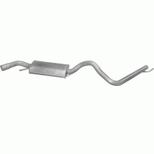 Silencieux intermédiaire haut de gamme VW Transporter IV 4x4 2.4 2.5 de 1996 renforcé