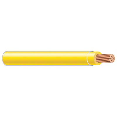Southwire 37105471 Xhhw Building Wire, Copper, 12 Awg, 1C, Yellow, Stranded,