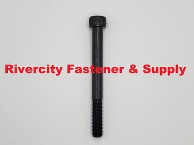 (TWO) M10-1.25x100 MM (PT) Socket Head Cap Screw 12.9 Fine Thread