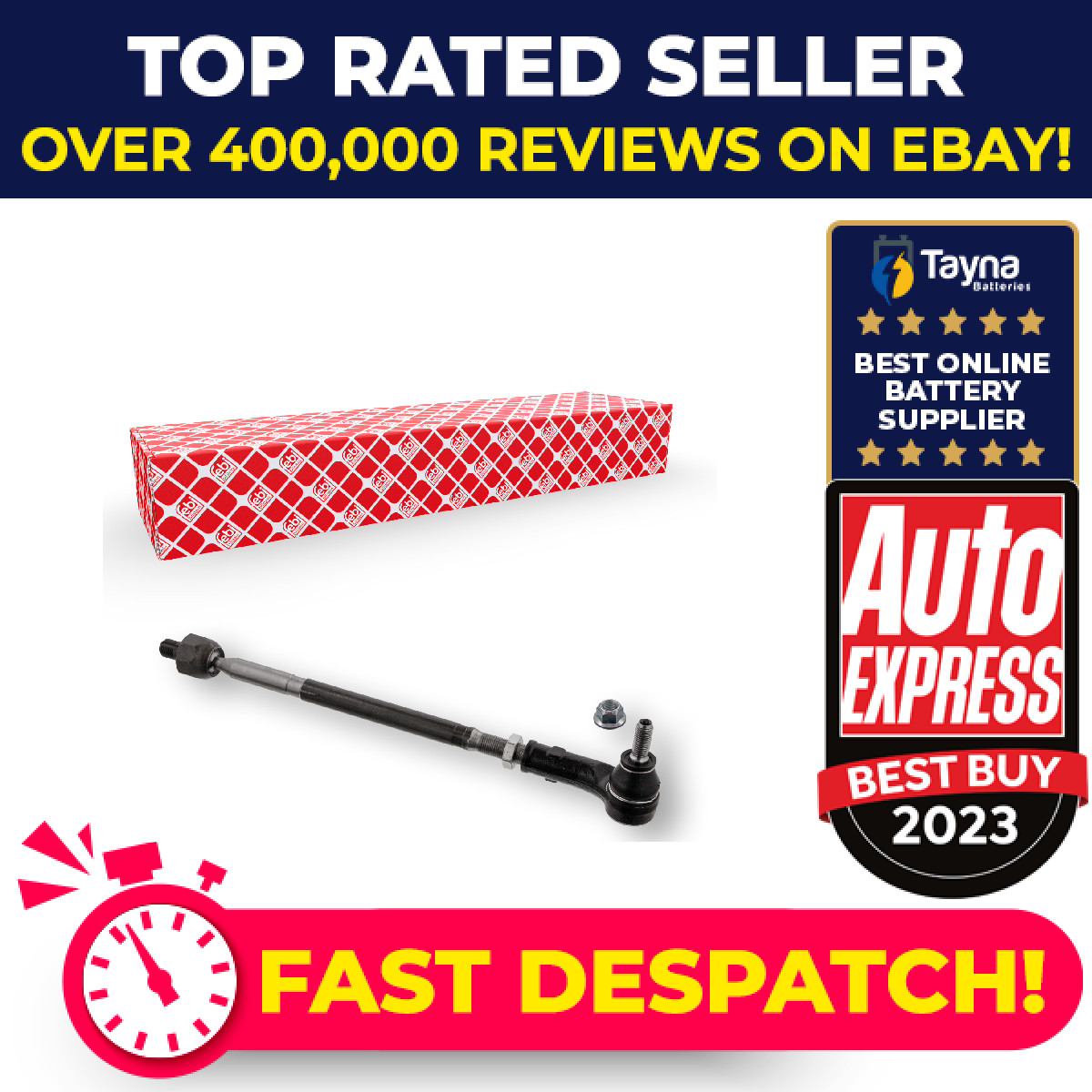 Steering Rod Assembly Right 32180 Febi 8N0422804 8N0422804A 8N0422804C Quality