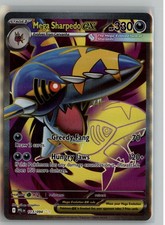 MEGA SHARPEDO EX 113/094 ULTRA RARE PHANTASMAL FLAMES POKEMON NM