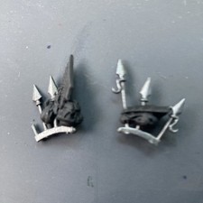 Chaos Sorcerer Lord in Terminator Armor Trophy Racks 40K Bits CB2 A5