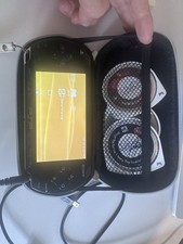 Sony PSP Black Handheld Console with Charging Cable