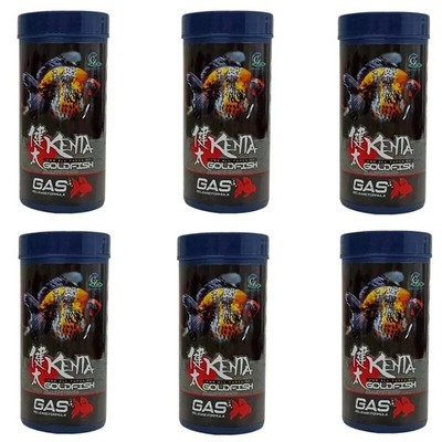 6 Bottles CZ Aqua Kenta Goldfish Gas Release Formula Sinking Pellets Food 150g
