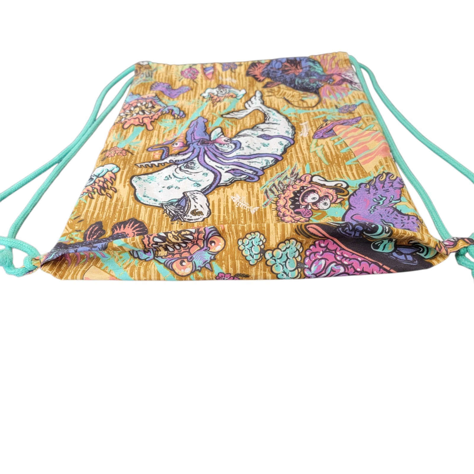 Scout Italy Cinch Drawstring Backpack Psychedelic… - image 4