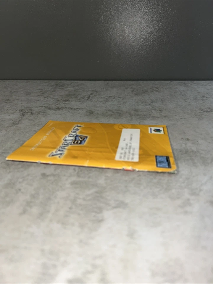 N64 Nintendo 64 StarCraft 64 - Original Authentic Booklet Manual - Only - Image 4 of 4